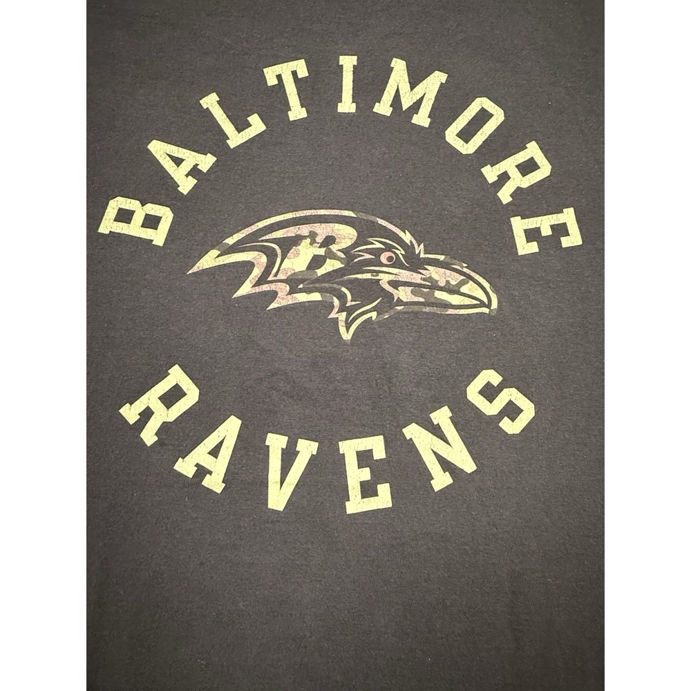 Baltimore Ravens‎ Salute To Service XL Camo Print Graphic T-shirt - Picture 2 of 6